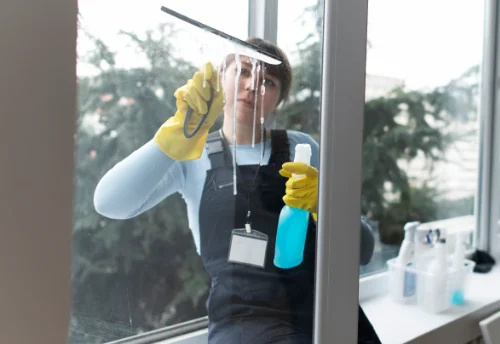 Nettoyage de vitres intérieures et extérieures à Cormeray